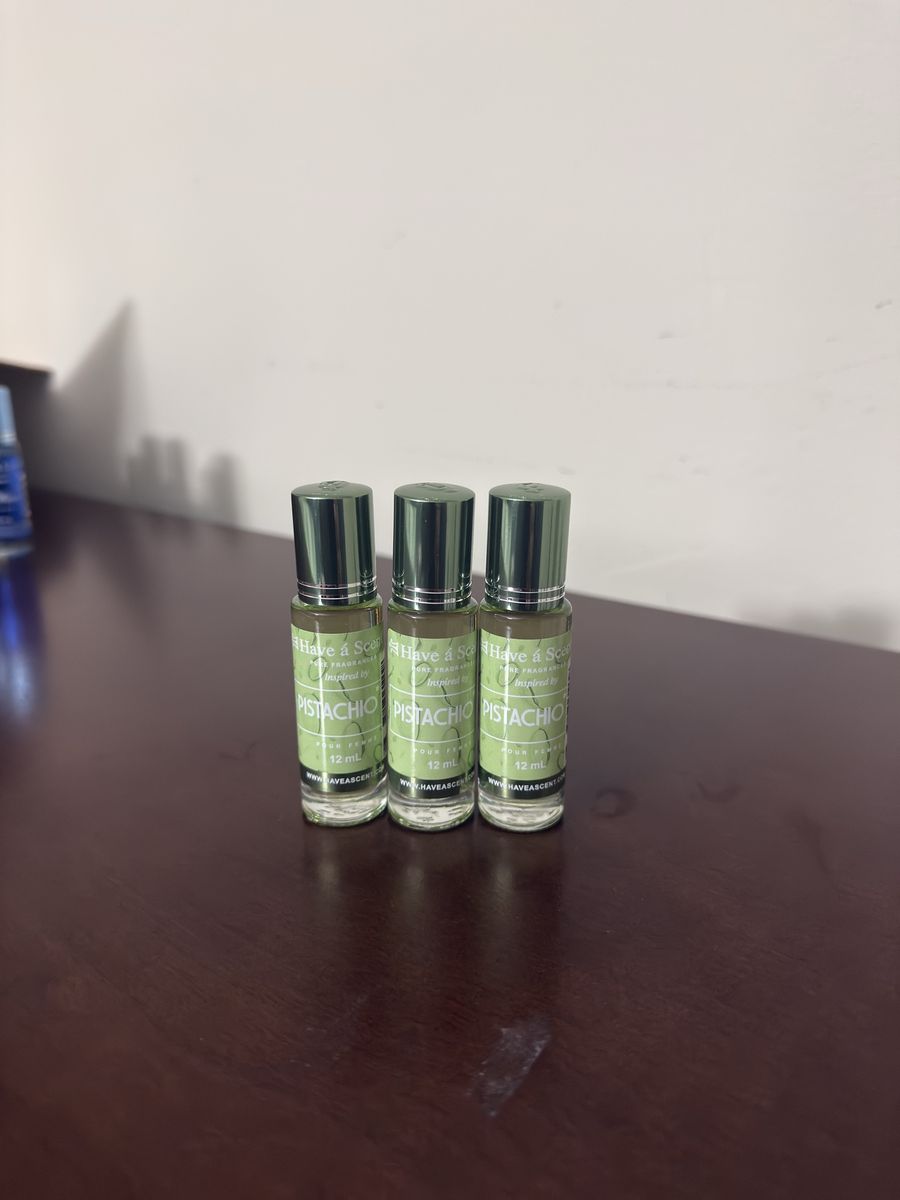 Have a Scent Pistachio Pour Femme Pure Fragrance Roll-On 12 mL (3 Pack)