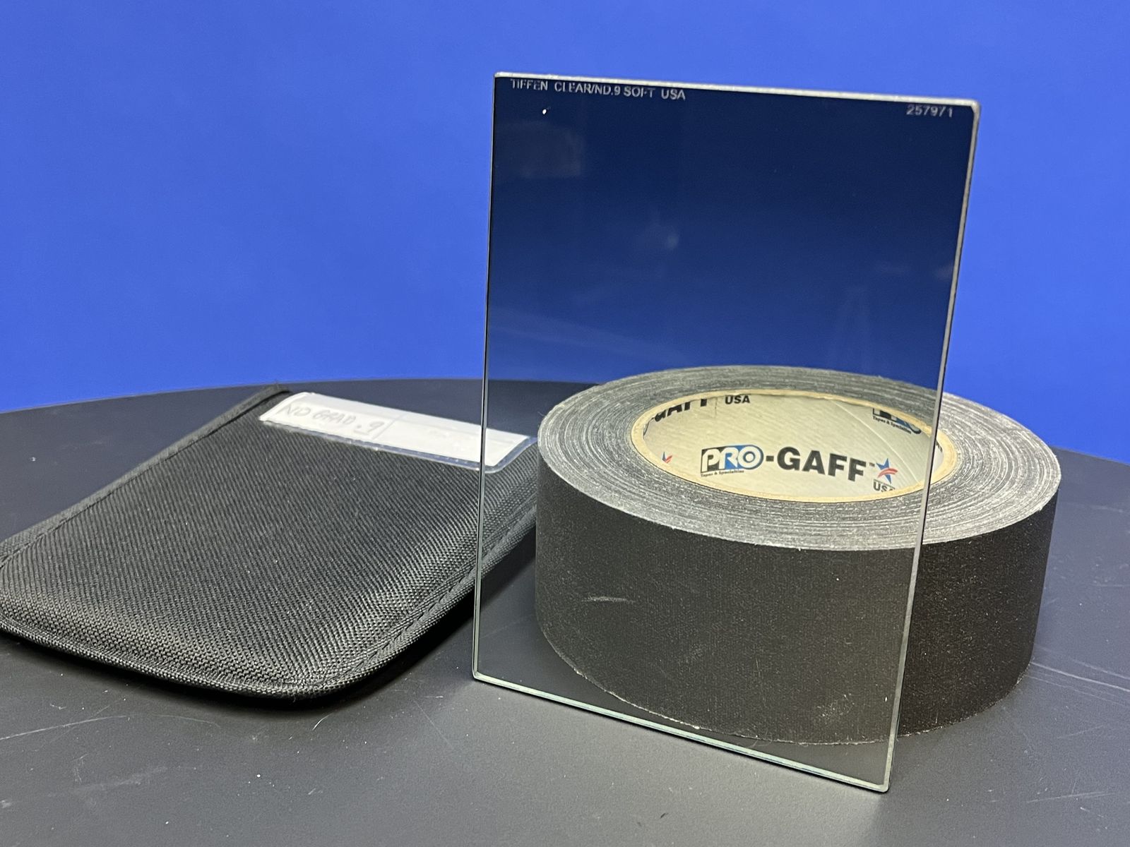 Tiffen Filter Clear/ND Grad .9 Soft Edge Vertical Orientation 4x5.65