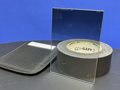 Tiffen Filter Clear/ND Grad .9 Soft Edge Vertical Orientation 4x5.65