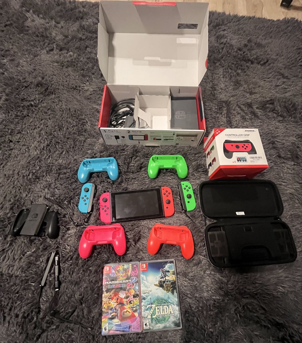 Nintendo Switch V2 complete system 