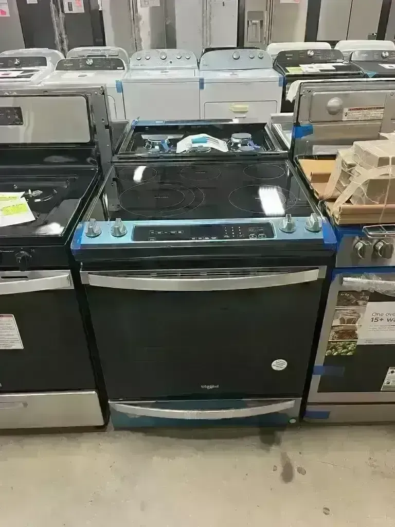 NEW WHIRLPOOL AIR FRY ELECTRIC SLIDE IN RANGE