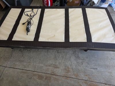 Need gone in 48 hrs! Electric adjustable twin bed frame. Clearing storage.