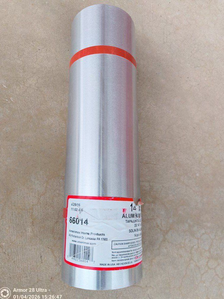 NEW - Roll of Aluminum Flashing