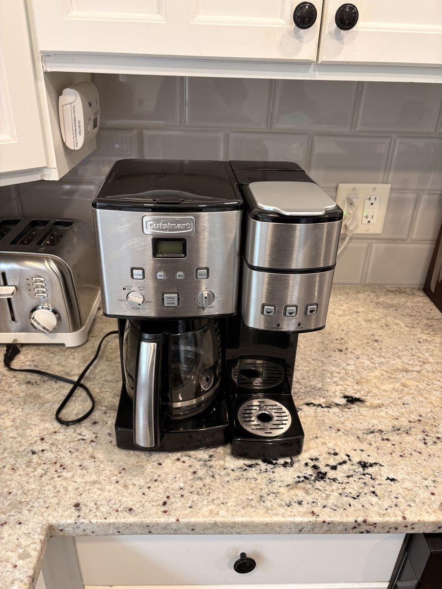 Cuisinart Combo: coffee maker + k-cup