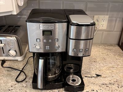 Cuisinart Combo: coffee maker + k-cup