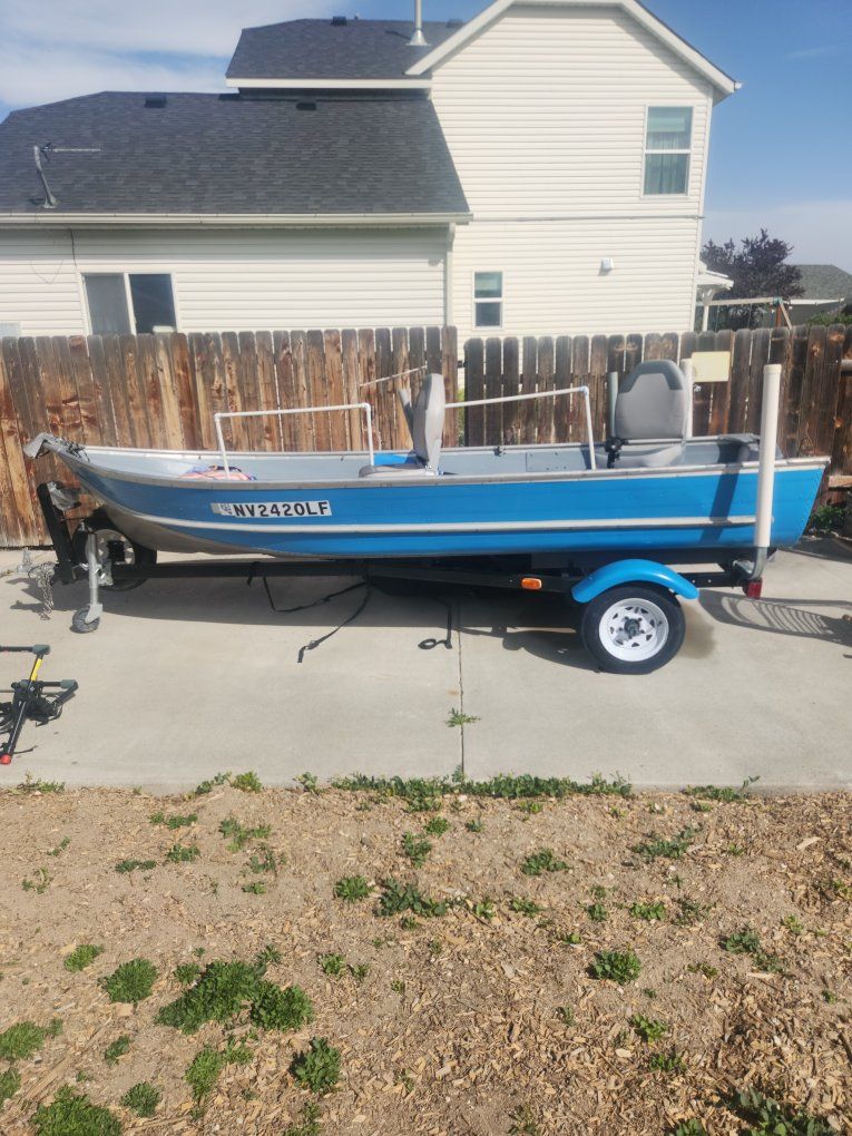 Nice fishing boat