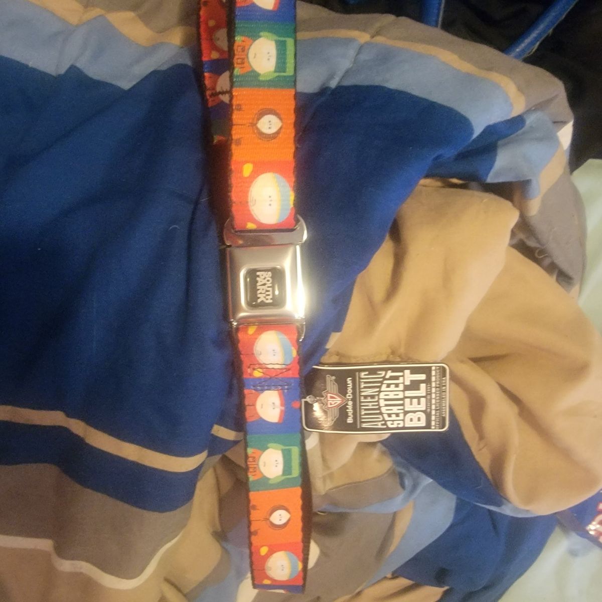 Unisex Waist BELT - South Park themed seat belt style clothing belt