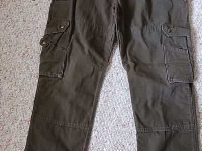 Carhartt B342-DFE Relaxed Fit Cargo Pants - Men's Size 40x32, 100% Cotton