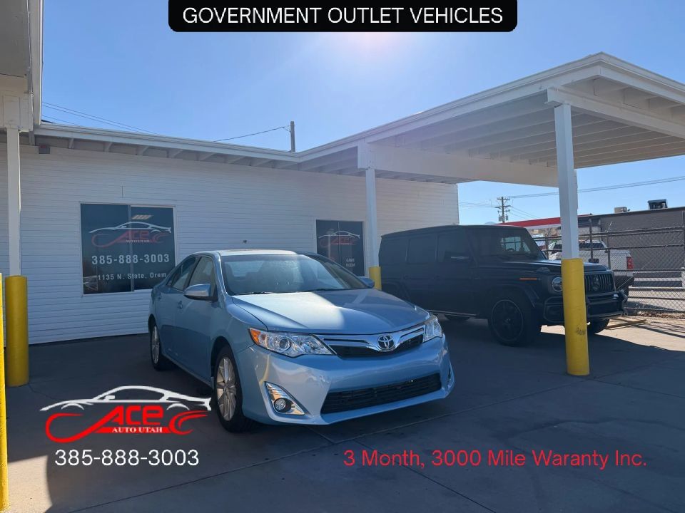 2012 TOYOTA CAMRY XLE V6