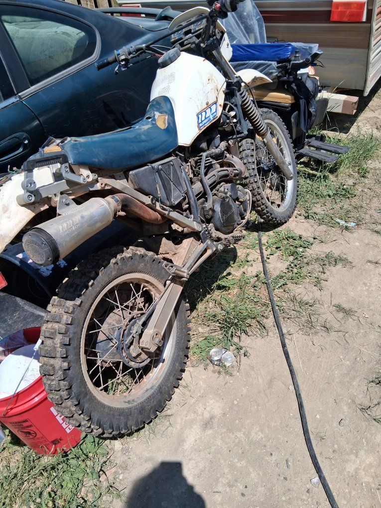 Kawasaki KLR600 Supertrapp exhaust Dual Sport Motorcycle -