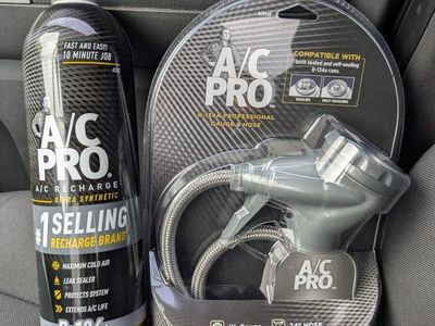 AC recharge bottle and gauge