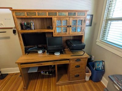 Sedona Desk with Hutch and Office Chair