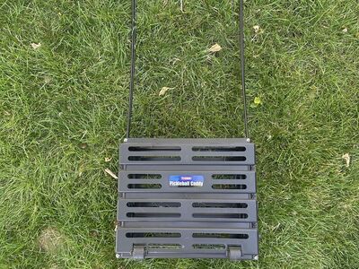 Pickleball Caddy Portable Ball Tourna Hopper Collector Rolling Bin Organizer