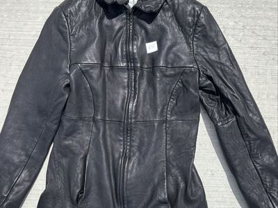 Vintage Jones New York Black Leather Jacket