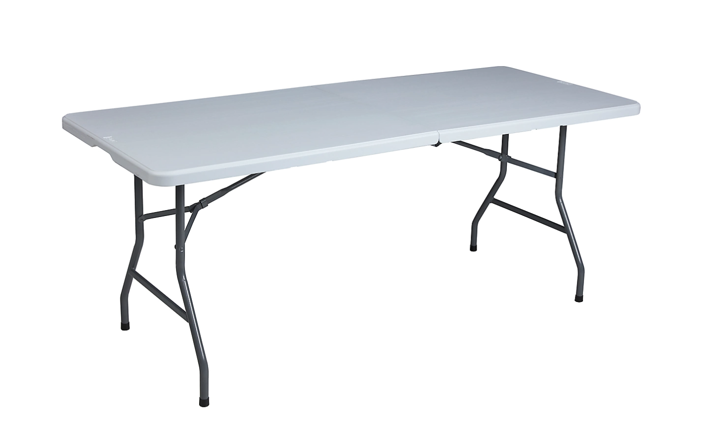 Brand new, 6 ft bifold folding resin table