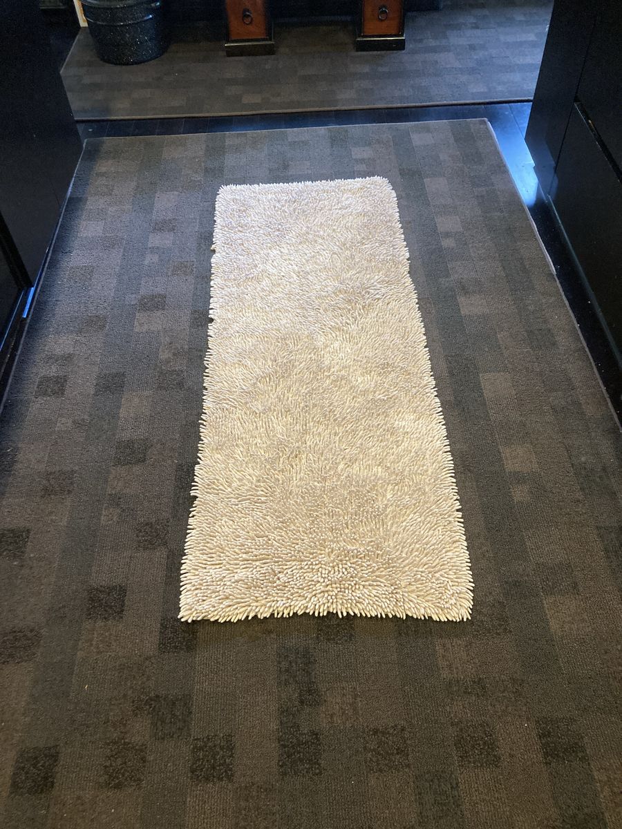 Runner Rug Chenille Cotton Blend