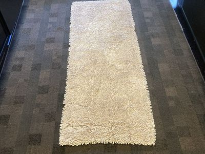 Runner Rug Chenille Cotton Blend