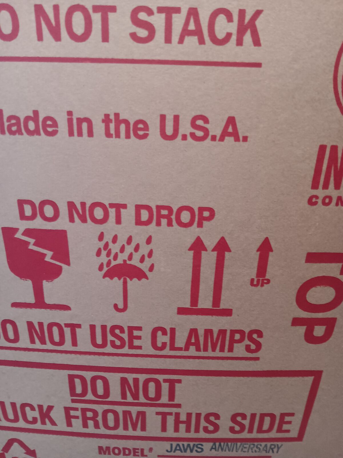 Unopened Stern Jaws 50th Anniversary Premium Pinball Machine