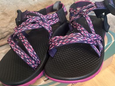 NIB!! Kids Chaco ZX1 Ecotread Sandals / Kids 12 / Violet