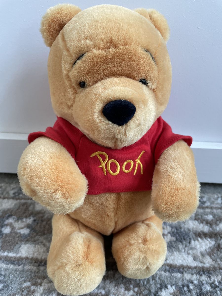 9” Winnie the Pooh bear plush stuffed animal