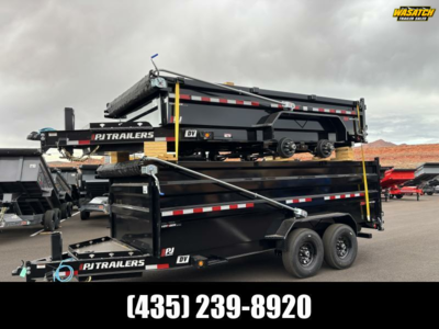 PJ Trailers 7X14 14K DV LOW PRO Dump Trailer