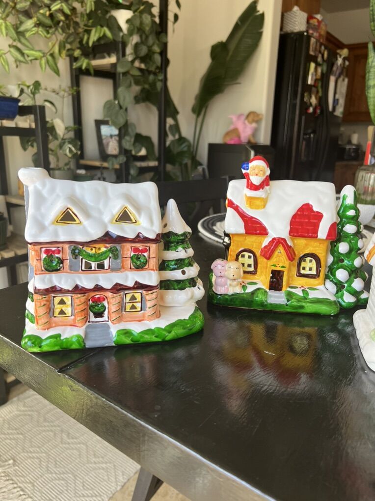 Ceramic Christmas Houses