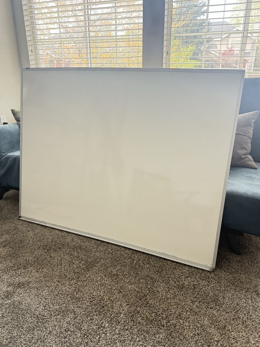 Large Whiteboard 4x3' White Board