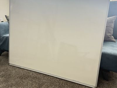 Large Whiteboard 4x3' White Board