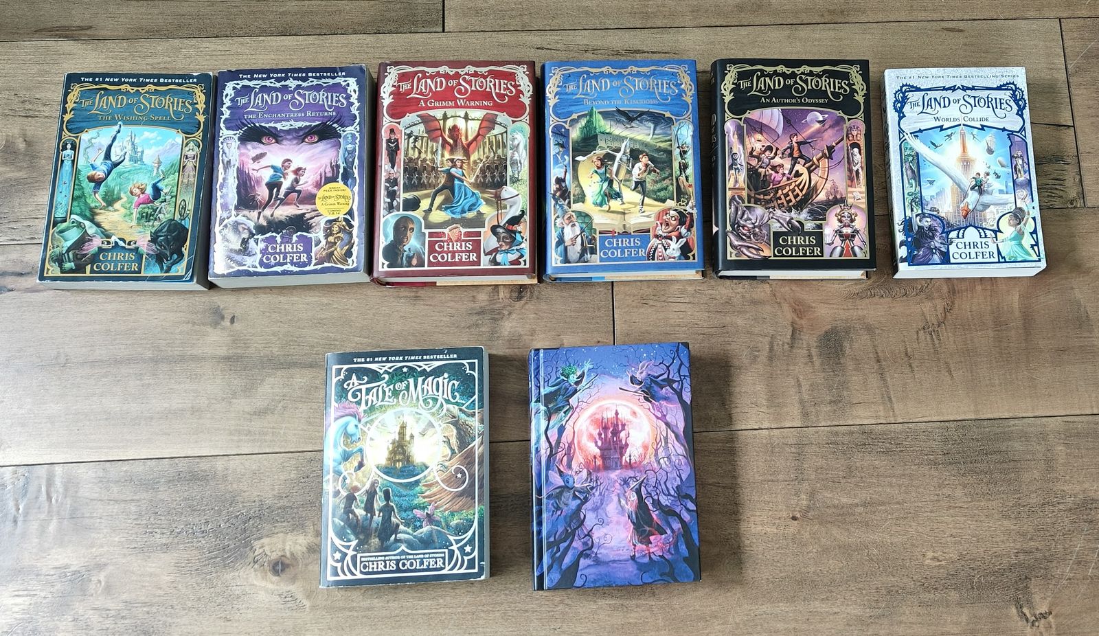 The Land of Stories & A Tale of Magic Book Series by Chris Colfer - 8 Books