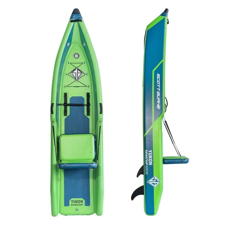 BRAND NEW Yukon Crossover Kayak/ Inflatable Paddleboard Bundle Costco Exclusive