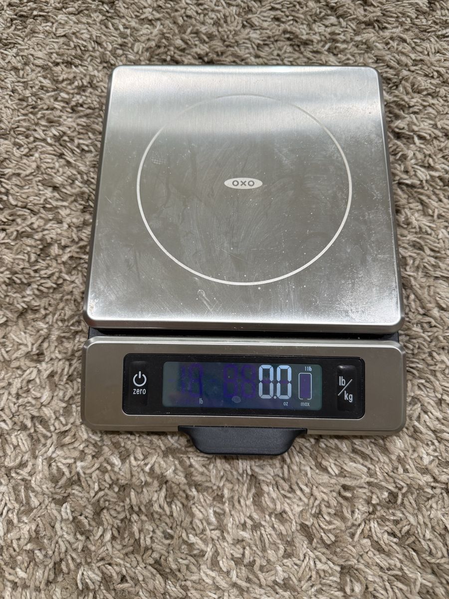 OXO kitchen scale with detachable reader