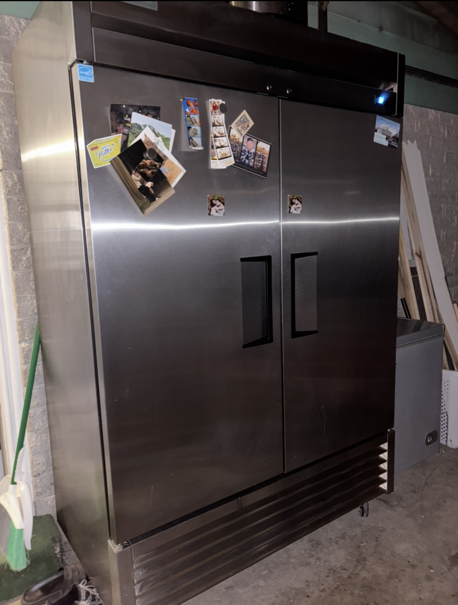 Industrial TRUE Refrigerator Double Door Stainless Steel Reach-In (TS-49-HC)