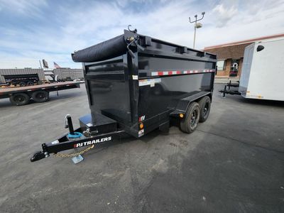 2026 PJ Trailers 6X12 D3 10K with 4' Sides Dump Tr