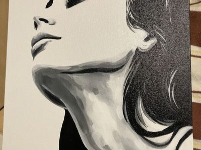 Art painting woman portrait 7
