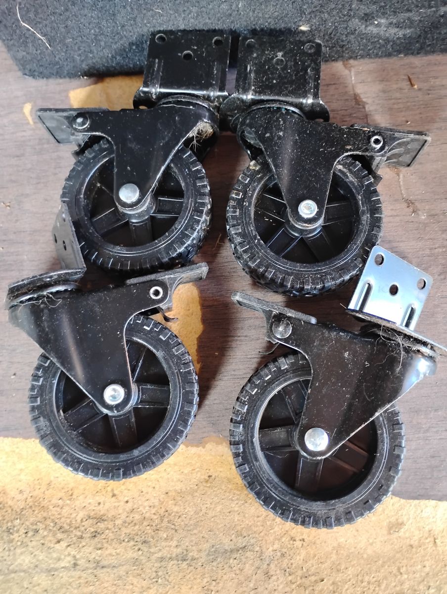Brand new 3 inch castor wheels only $10