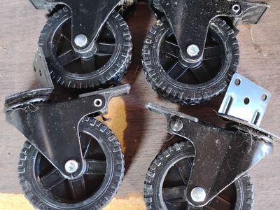 Brand new 3 inch castor wheels only $10