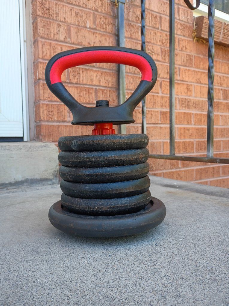 35 Lb Adjustable Kettlebell