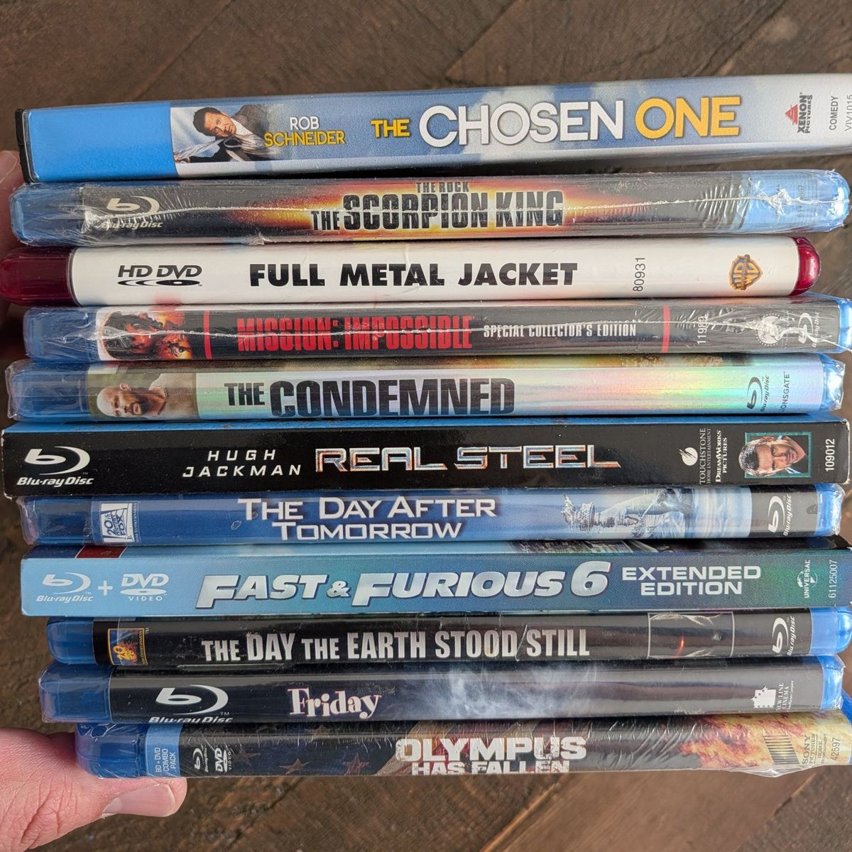Blu Ray movies