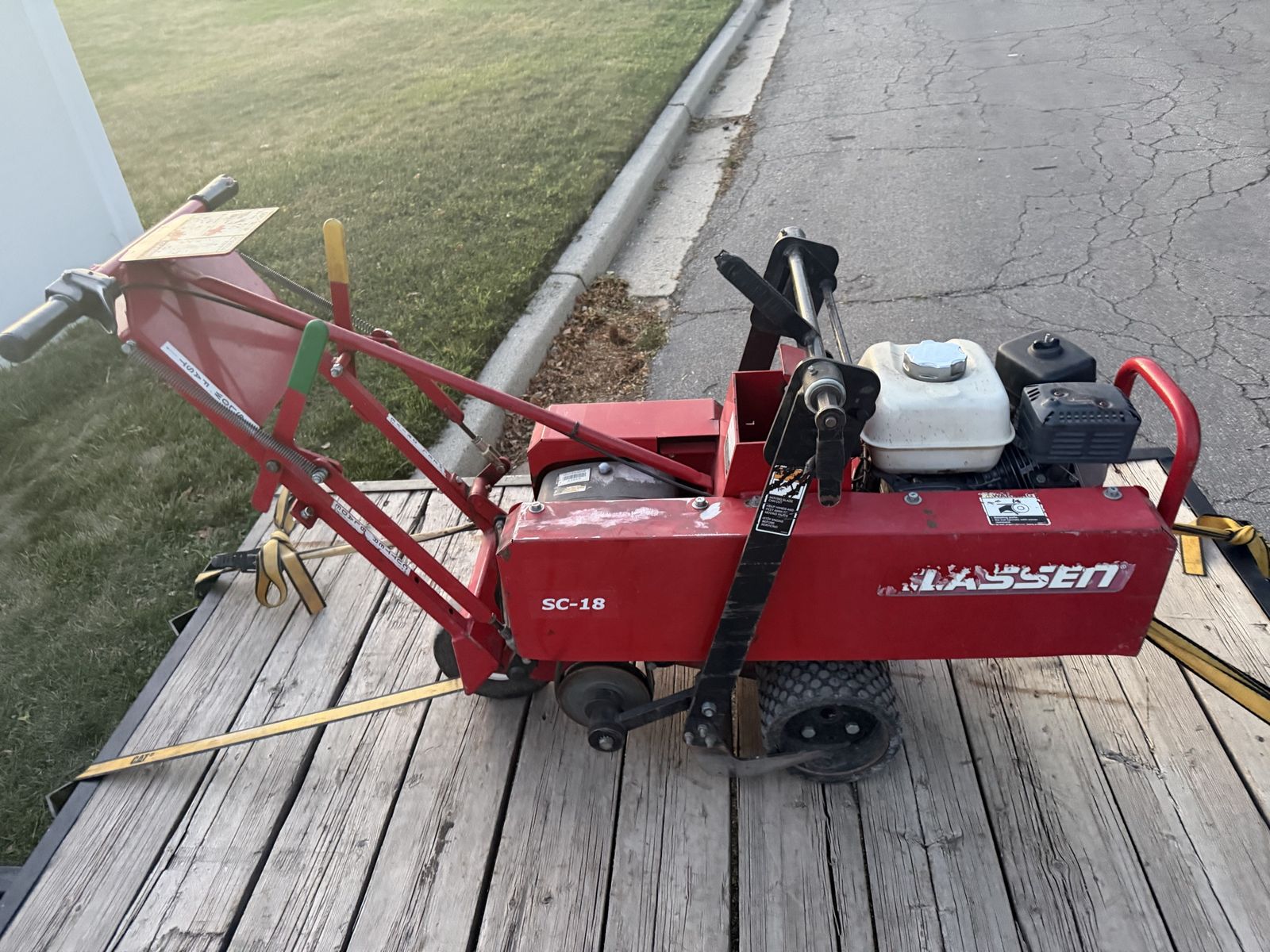 Classen SC-18 Sod Cutter - Walk-Behind Honda Engine Landscape Equipment