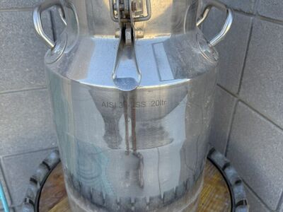 20 Liter StaInless Milk Jug / Bottle / Container