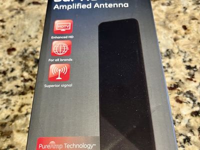 GE Pro Bar HD 200 Amplified Antenna - 50 Mile Range
