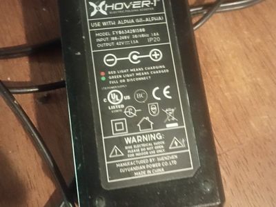 charger for hover 1 alpha scooter