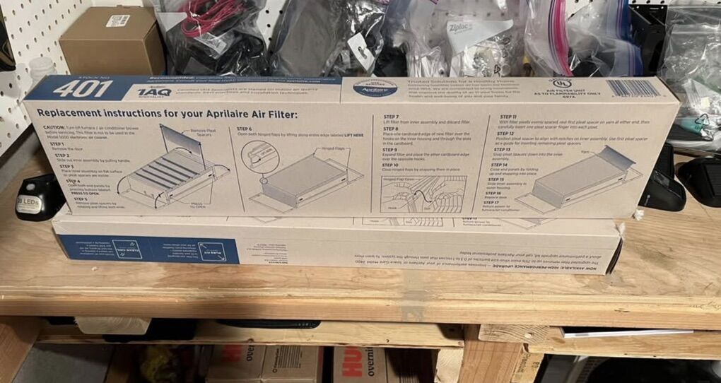 Aprilaire 401 Replacement HVAC Filter (NEW)