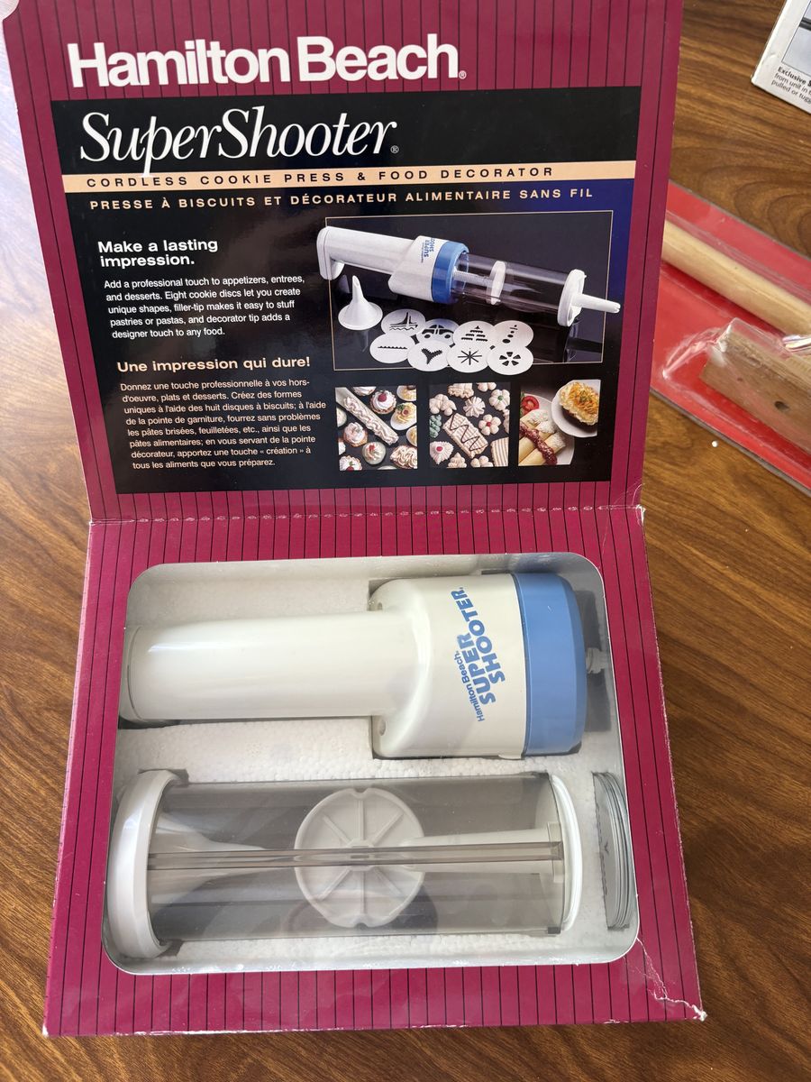 Super shooter cookie press