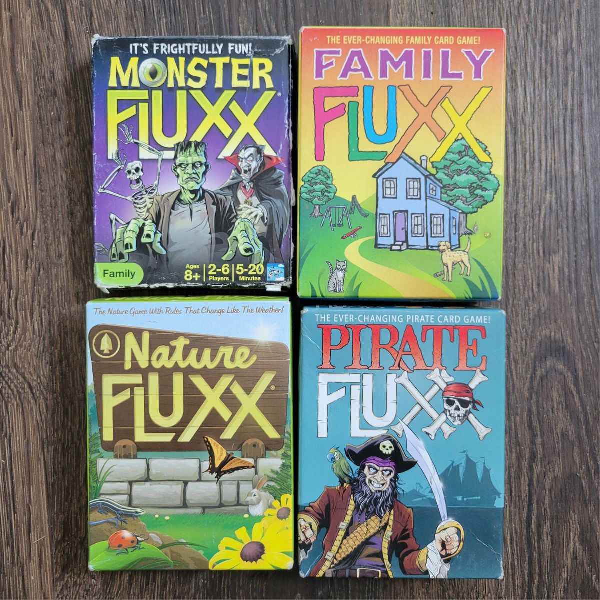 Fluxx Card Nature Pirate Monster Games price is per except Family