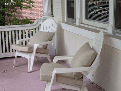 Beige Outdoor Chair Cushions
