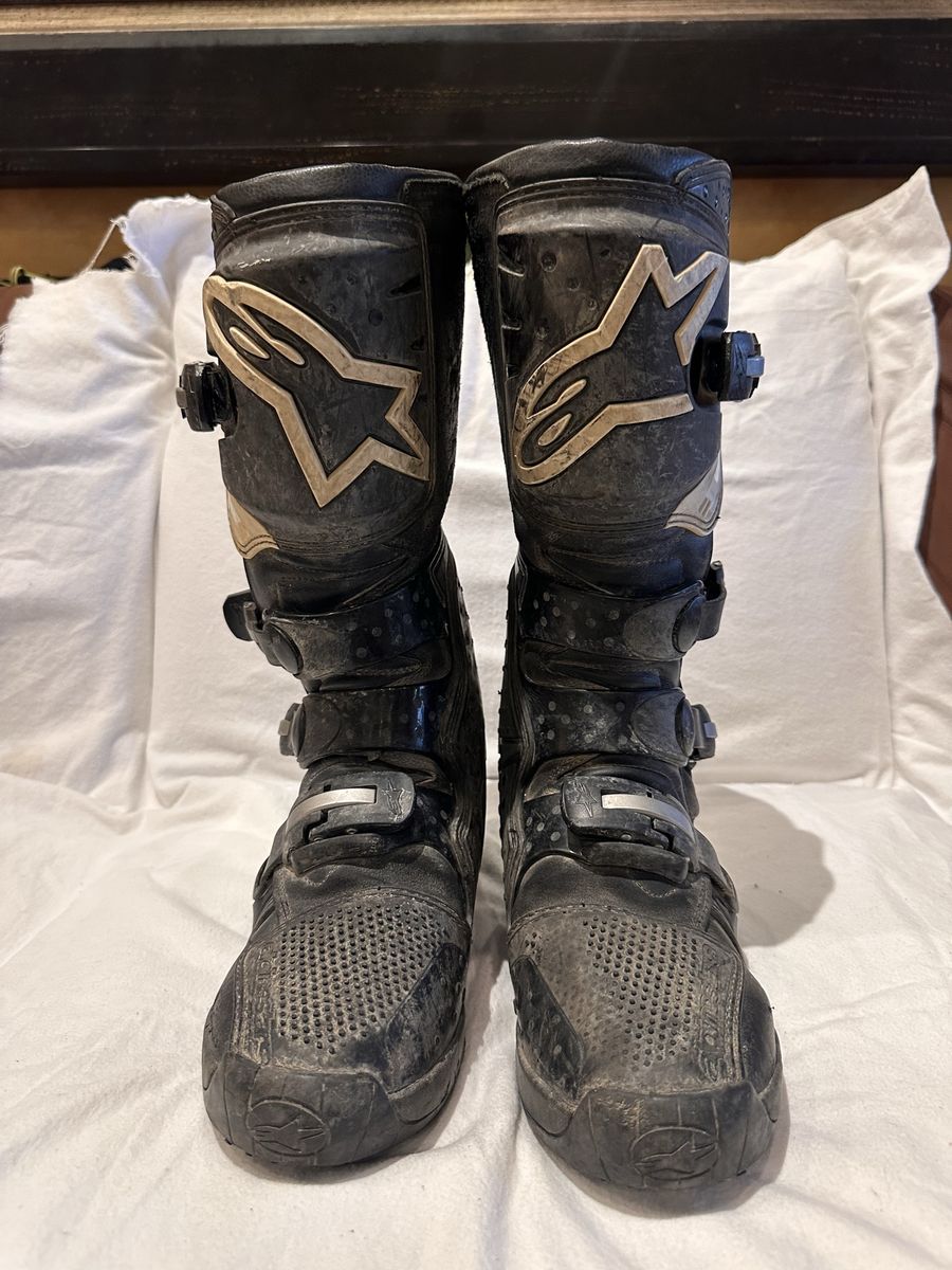Alpinestars men’s size 10 black motorcycle boots