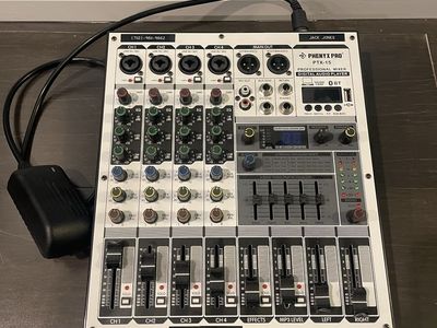 Phenyx Pro PTX-15 4-Channel Mixer