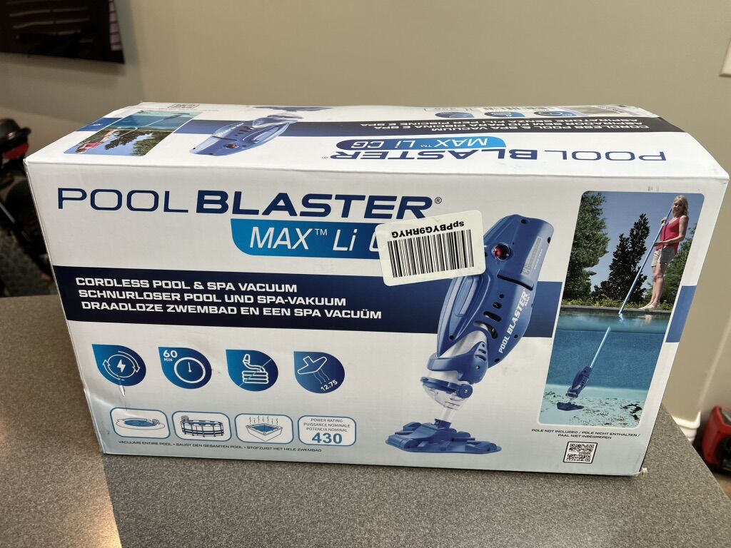 New POOL/SPA BLASTER MAX LI CG