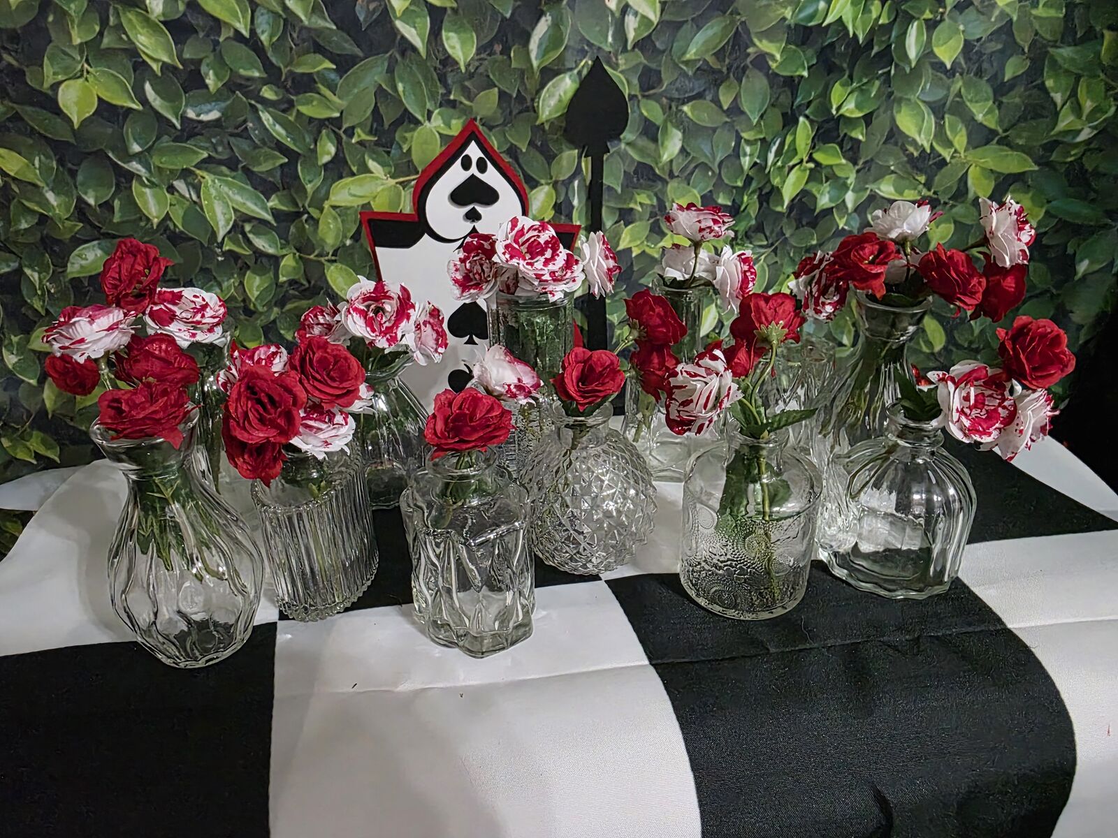 Wonderland party decoration rental